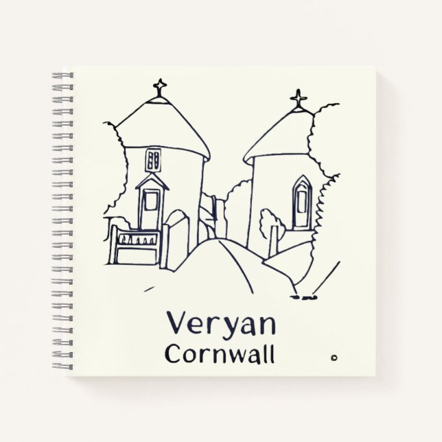 Veryan Round Houses Guest Book (Front)