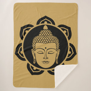 Vesak Buddha Buddha Purnima Buddha Day Sherpa Blanket