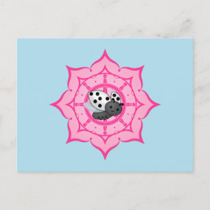 Vesak Buddha Ladybug Postcard