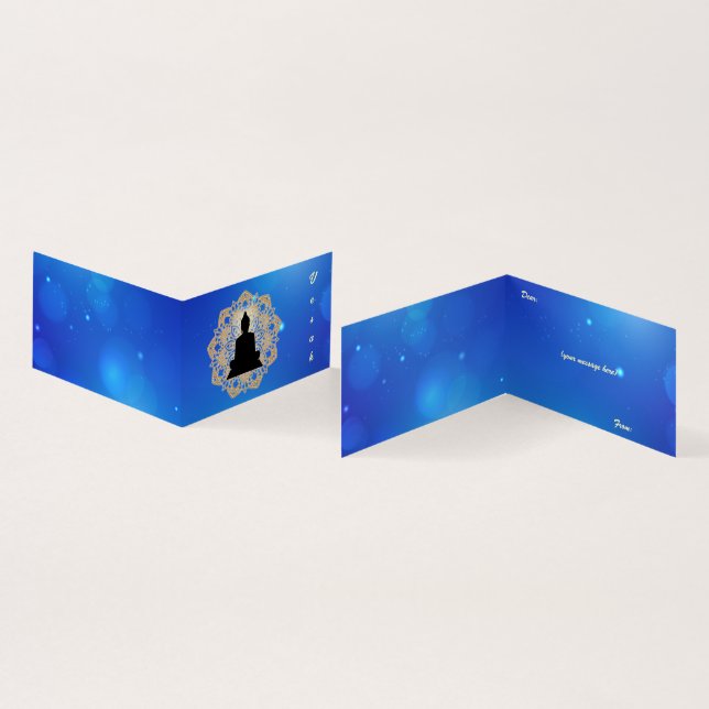 Vesak Day Buddha and Mandala Vaisakha Purnima (Inside and Outside)