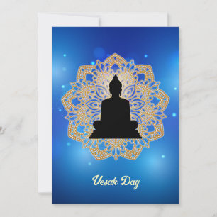 Vesak Day Buddha and Mandala Vaisakha Purnima