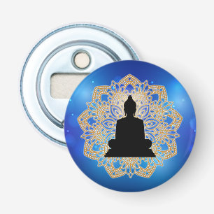 Vesak Day Buddha and Mandala Vaisakha Purnima Bottle Opener