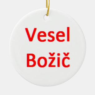 vesel bozic ceramic ornament