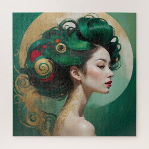“Vesendra” - Sculpted Beauty, Eternal Muse Jigsaw Puzzle