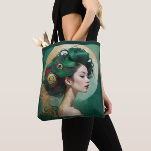 “Vesendra” - Sculpted Beauty, Eternal Muse Tote Bag