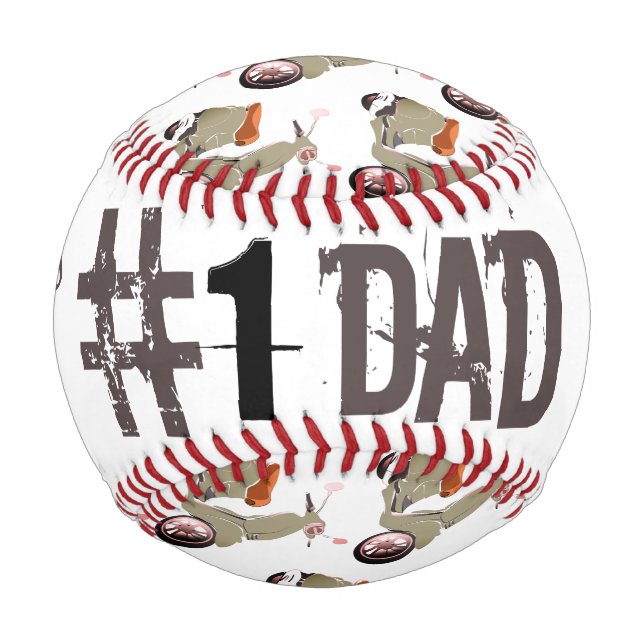 Vespa/Scooter #1 Dad +Names Baseball (Back)