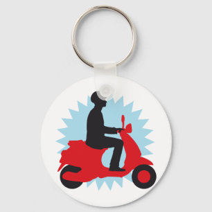Vespa scooter key ring