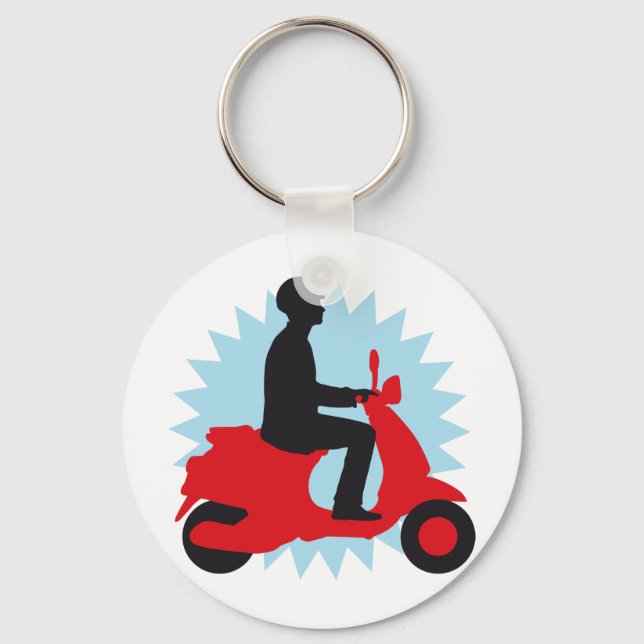 Vespa scooter key ring (Front)