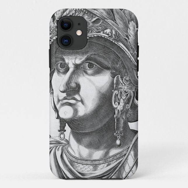 Vespasian (9-79 AD), 1596 (engraving) Case-Mate iPhone Case (Back)