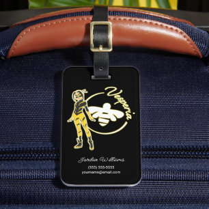 Vesperia Badge Luggage Tag