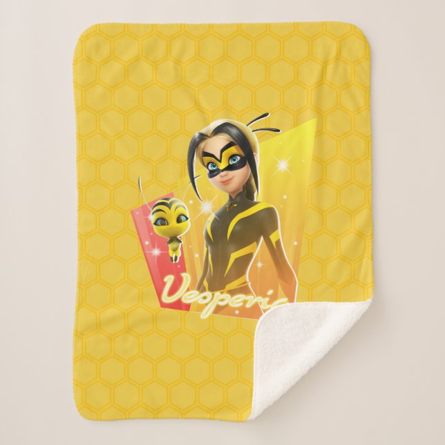 Vesperia & Pollen Sherpa Blanket (Front)