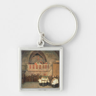 Vespers in the Saint Francis Church Key Ring