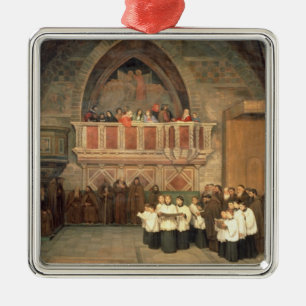 Vespers in the Saint Francis Church Metal Ornament