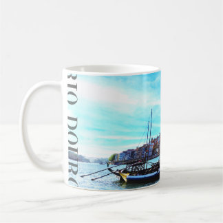 vessels on the river Douro portugal Coffee Mug