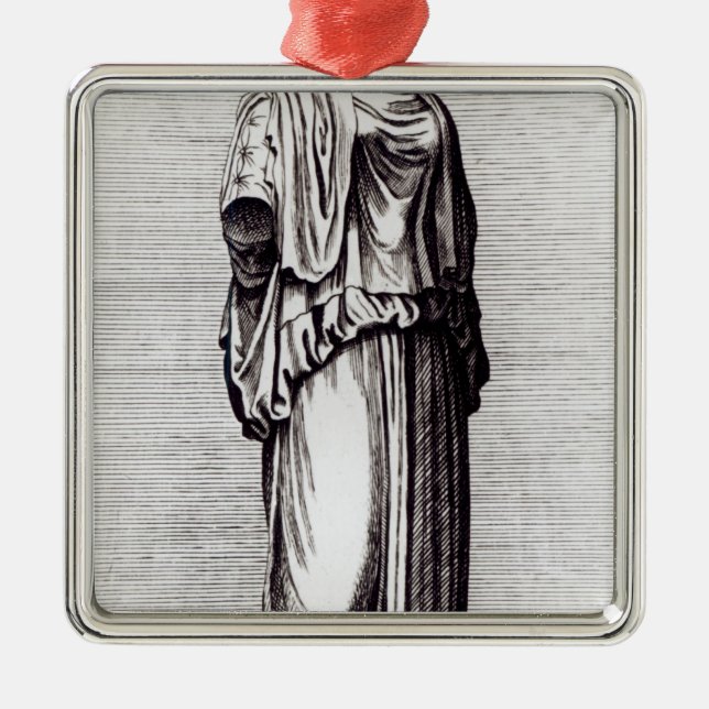 Vestal Virgin, c.1653 Metal Ornament (Front)