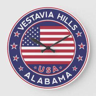 Vestavia Hills, Alabama Large Clock
