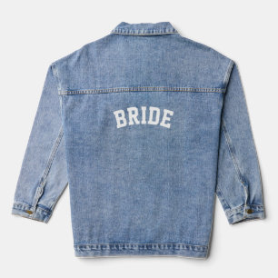 Veste en jean personnalisable style Campus  Denim Jacket