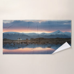Vesteralen Islands Norway Bath Towel