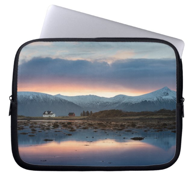 Vesteralen Islands Norway Laptop Sleeve (Front)