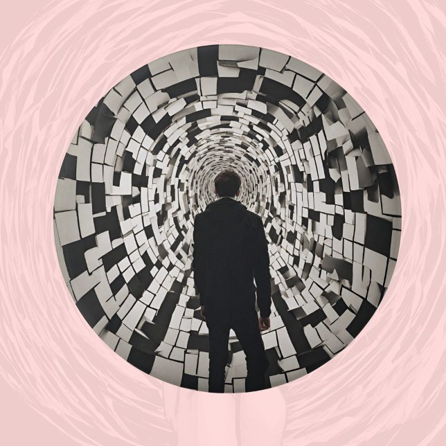 Vestibular Migraine Vertigo Meniere's Dizzy Off  7.5 Cm Round Badge (Creator Uploaded)