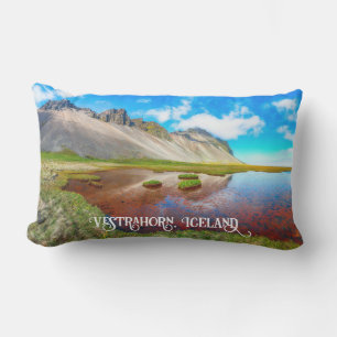 Vestrahorn Mountains, Iceland Lumbar Cushion