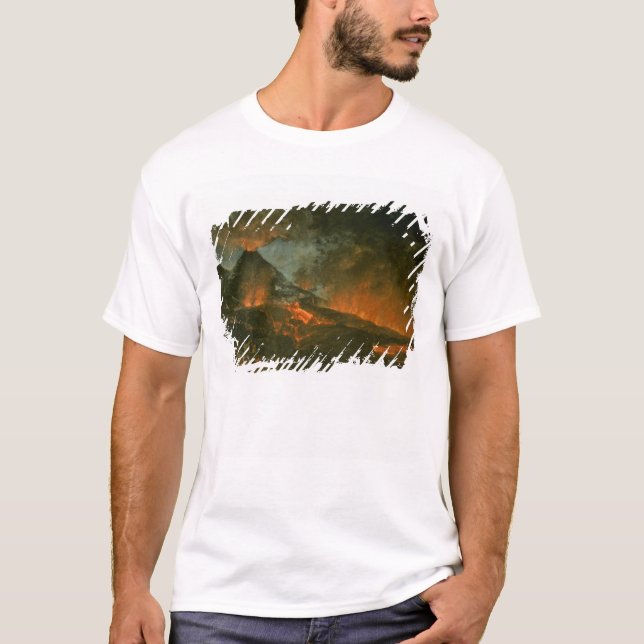 Vesuvius Erupting T-Shirt (Front)