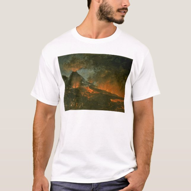 Vesuvius Erupting T-Shirt (Front)
