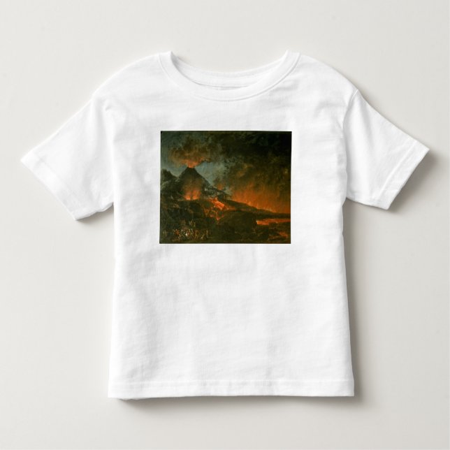 Vesuvius Erupting Toddler T-Shirt (Front)