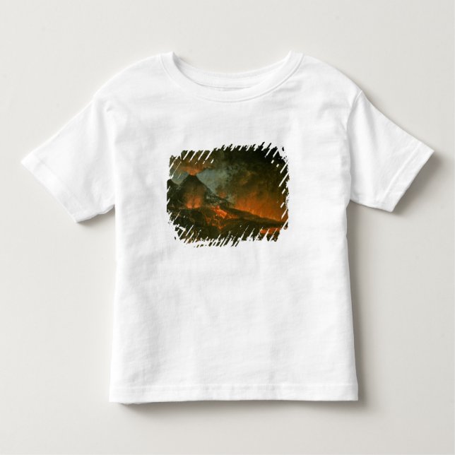 Vesuvius Erupting Toddler T-Shirt (Front)