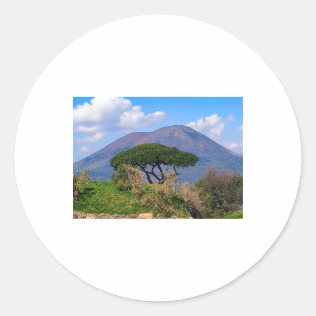 Vesuvius Sticker  (Front)