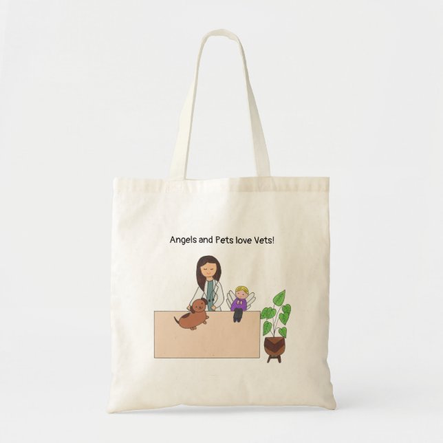 Vet Appreciation Tote Bag (Front)
