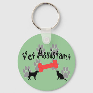 Vet Assistant Gifts Key Ring