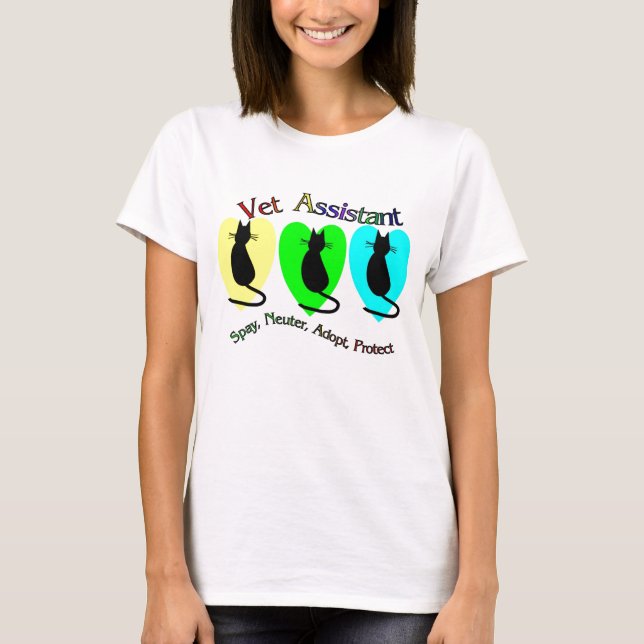 Vet Assistant T-Shirt (Front)