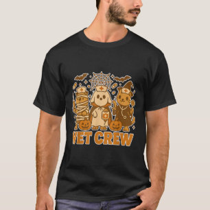 Vet Crew Halloween Costume Dog Cat Capybara Pet Te T-Shirt