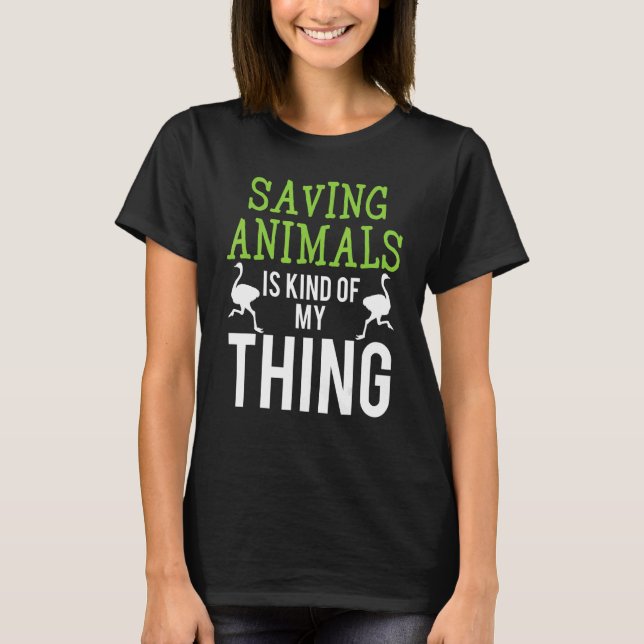 Vet I Save Animals 1 T-Shirt (Front)