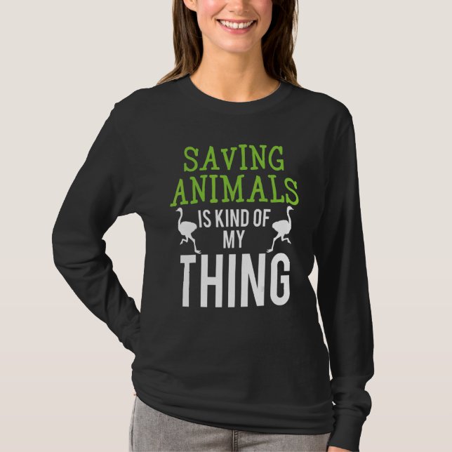 Vet I Save Animals 1 T-Shirt (Front)