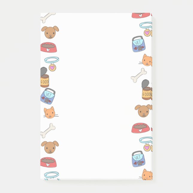 Vet Office design notepad (Front)