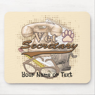 Vet Secretary Mouse Pad