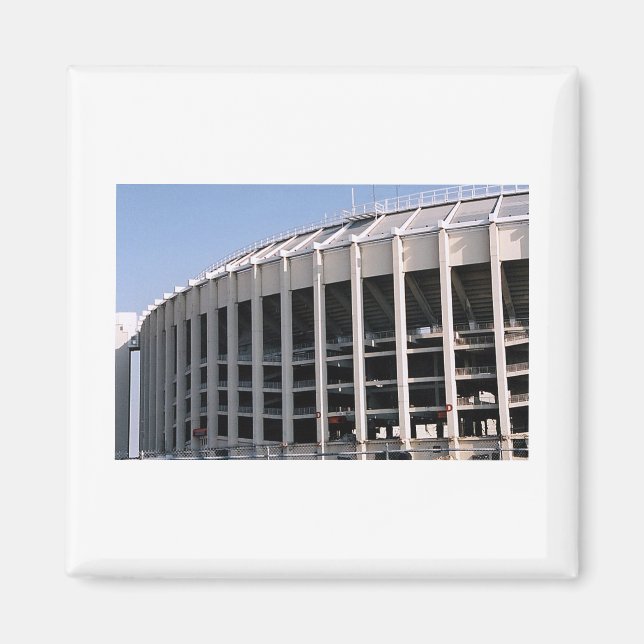 Vet Stadium Square Magnet (Front)