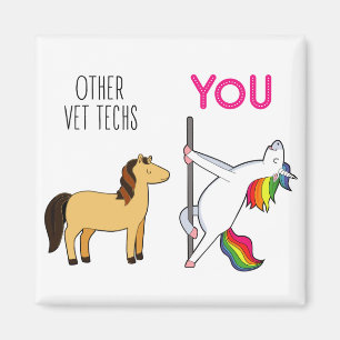 Vet Tech Appreciation Gift Magnet