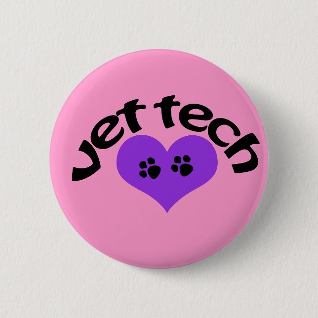 VET TECH BUTTON (Front)