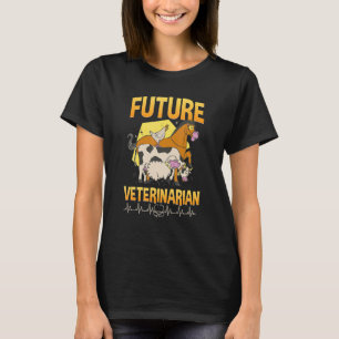 Vet Tech Cute Veterinary Future Veterinarian T-Shirt