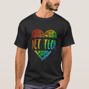 Vet Tech Lgbt Nurse's Week Nurse Day Christmas Day T-Shirt