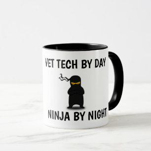 VET TECH NINJA COFFEE MUGS