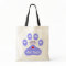 Vet Tech Paw Tote Bag