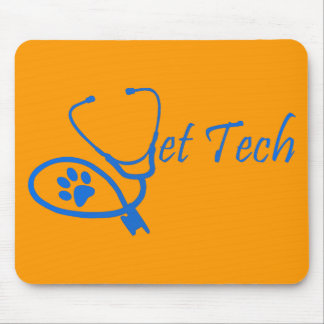 VET TECH STETHOSCOPE MOUSE PAD