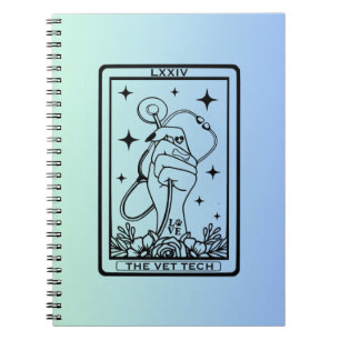 Vet Tech - Tarot Card Notebook