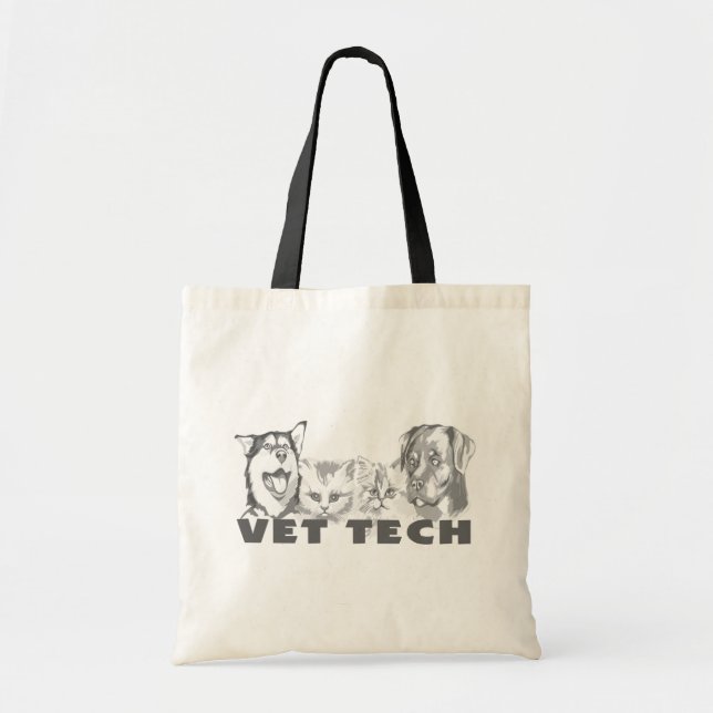 Vet Tech Tote Bag (Front)