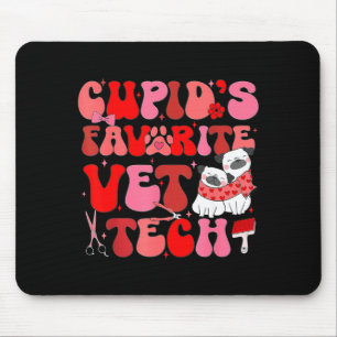 Vet Tech Valentines Day Veterinary Vet Student Vet Mouse Pad