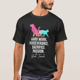 Vet Tech Worked Funny Veterinary Technician T-Shirt